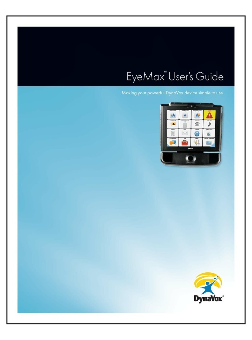 DynaVox EyeMax user guide