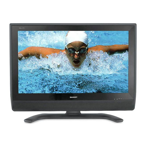 Sharp Aquos LC-32D40U User manual
