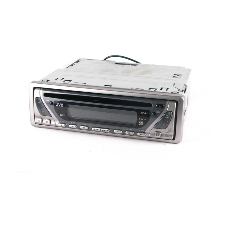 JVC KD-G311 User manual