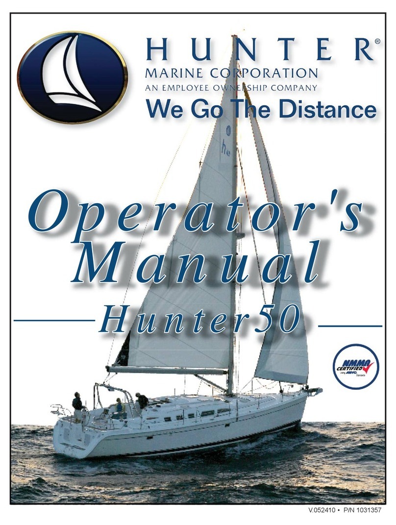Hunter 50 Operator's manual