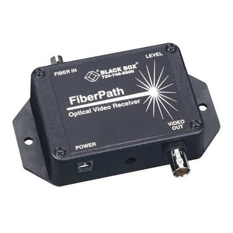 Black Box FiberPath AC444A User manual