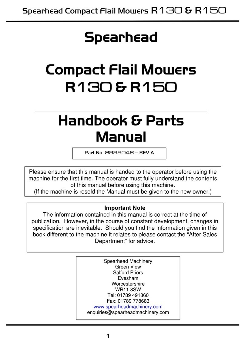 Spearhead R130 Product manual