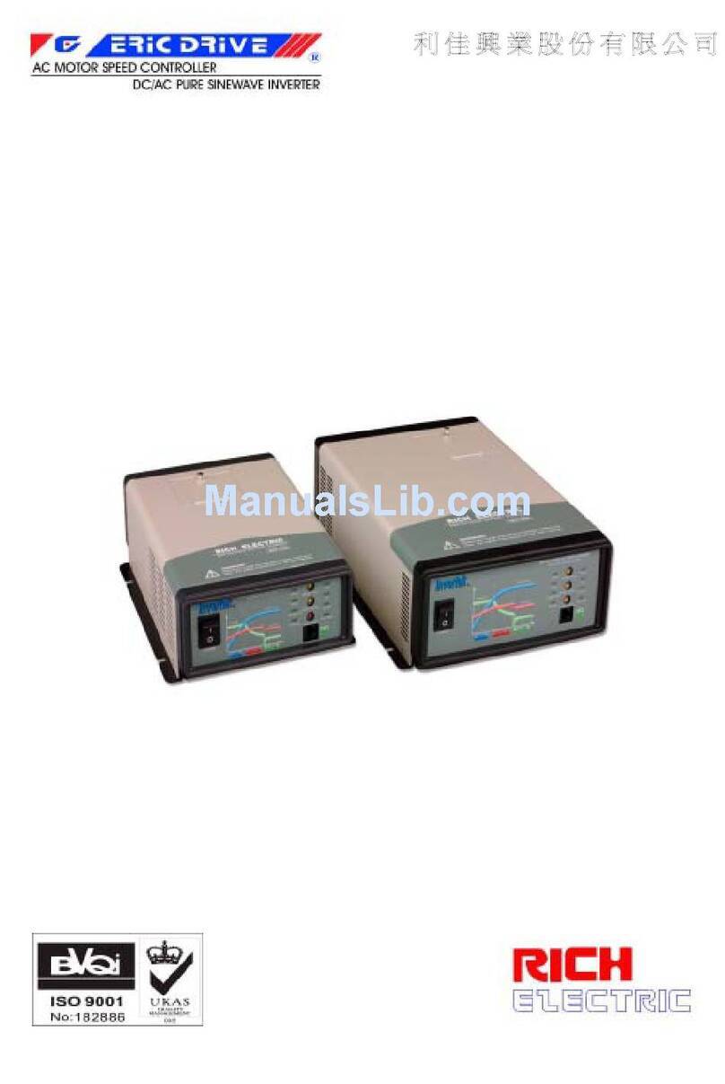 Rich electric INVERTEK L series User manual
