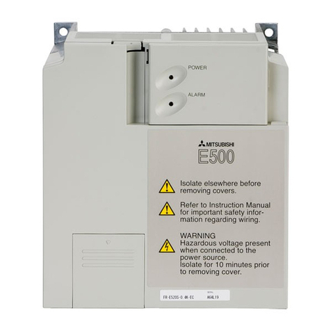 Mitsubishi FR-E 540 EC User manual