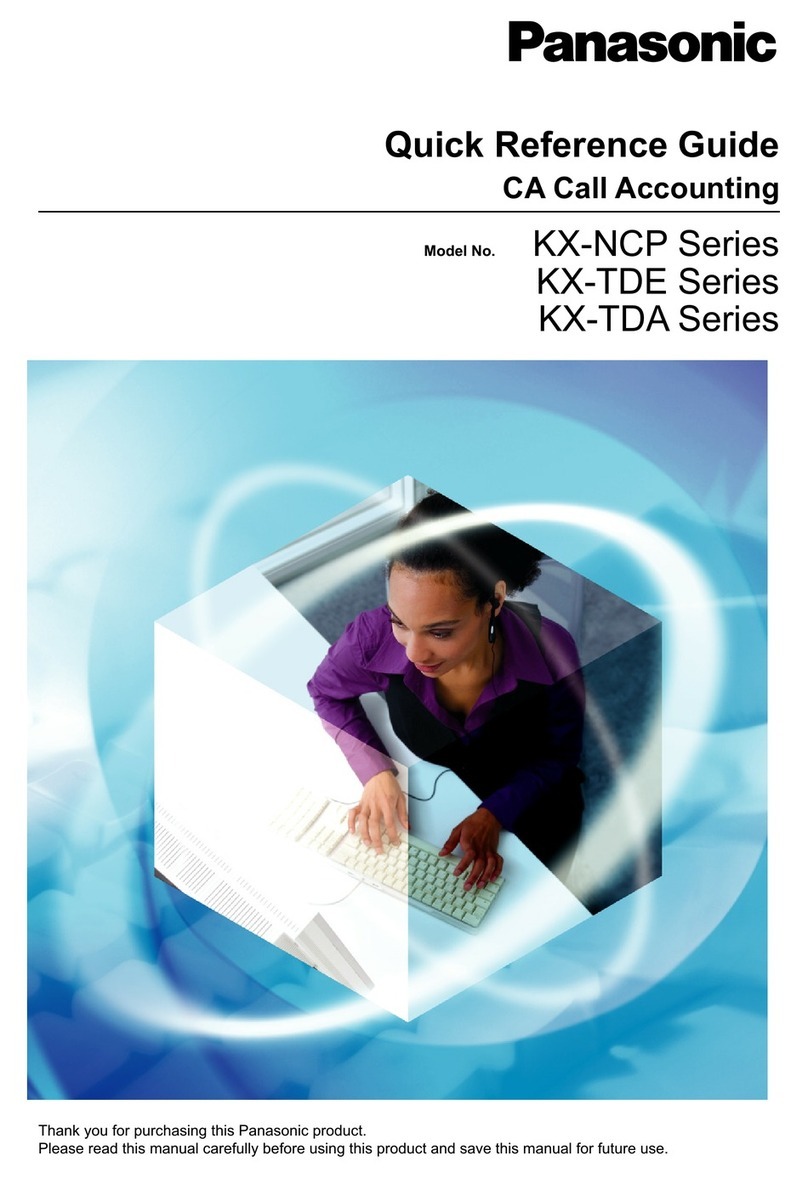 Panasonic KX-NCP Series Quick start guide