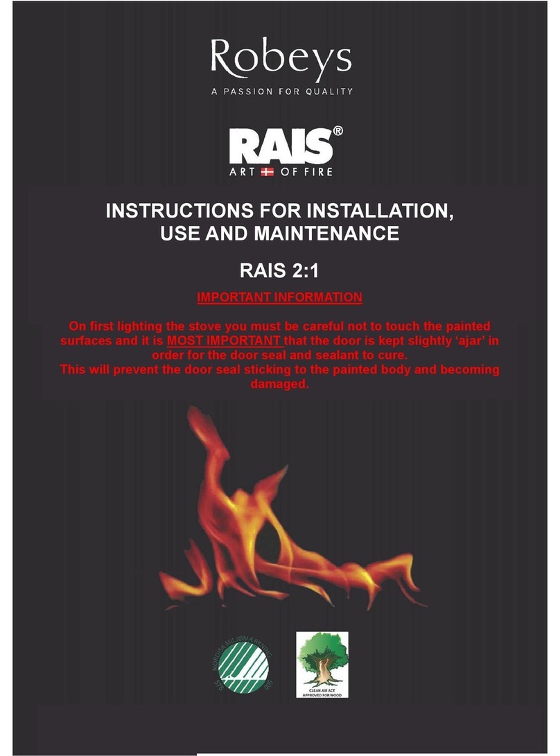 RAIS 2:1 Instructions for installation, use and maintenance
