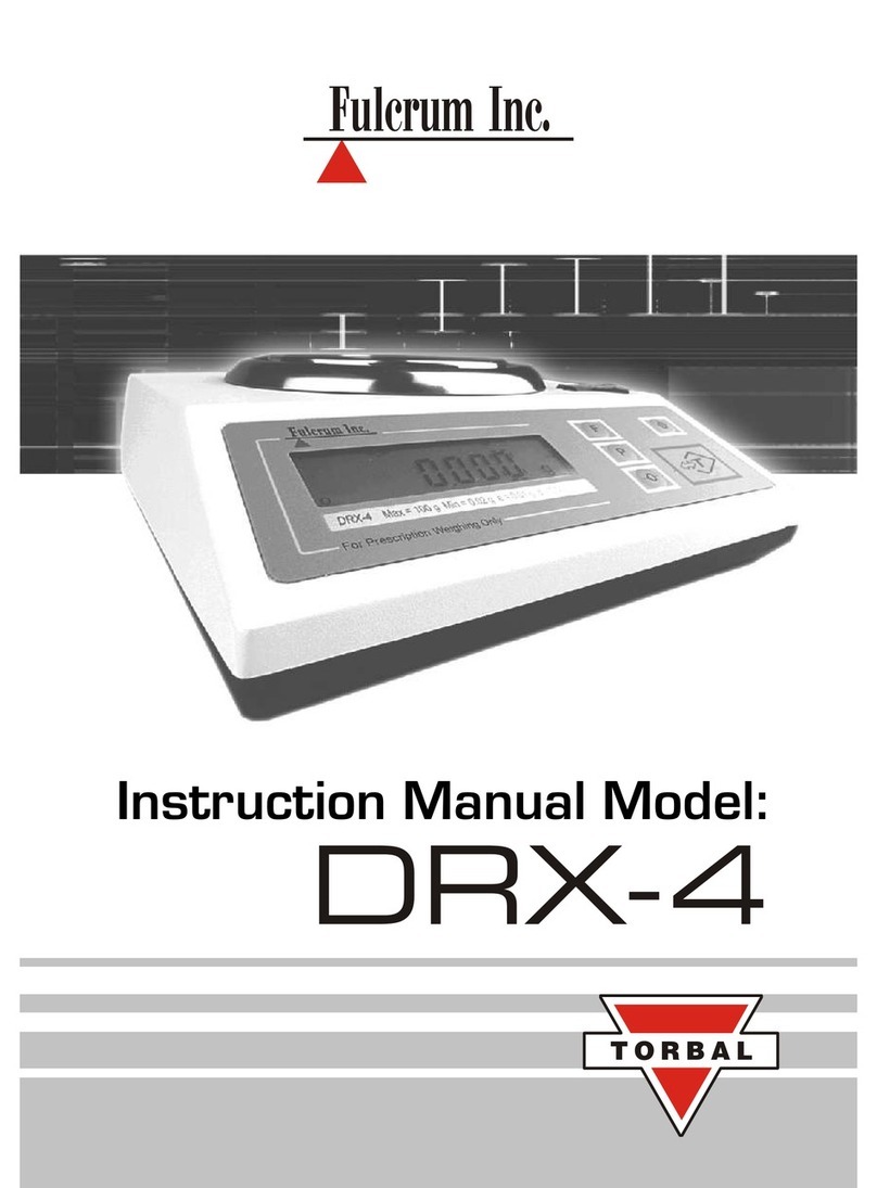 Fulcrum Torbal DRX-4 instruction manual