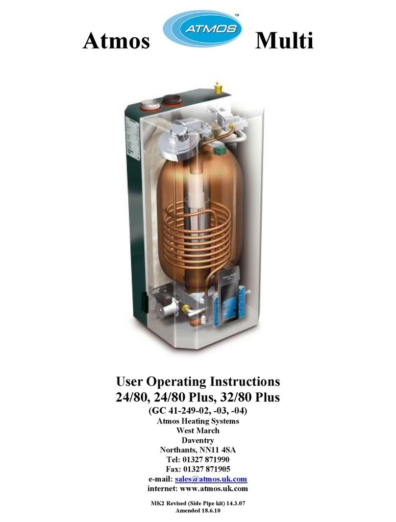 Atmos Multi 24/80 Operation instructions