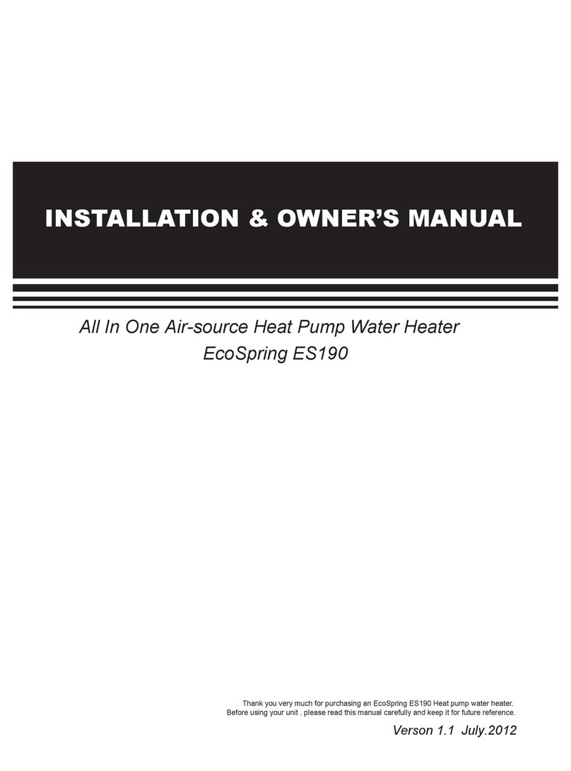 EcoSpring ES190 Operating instructions