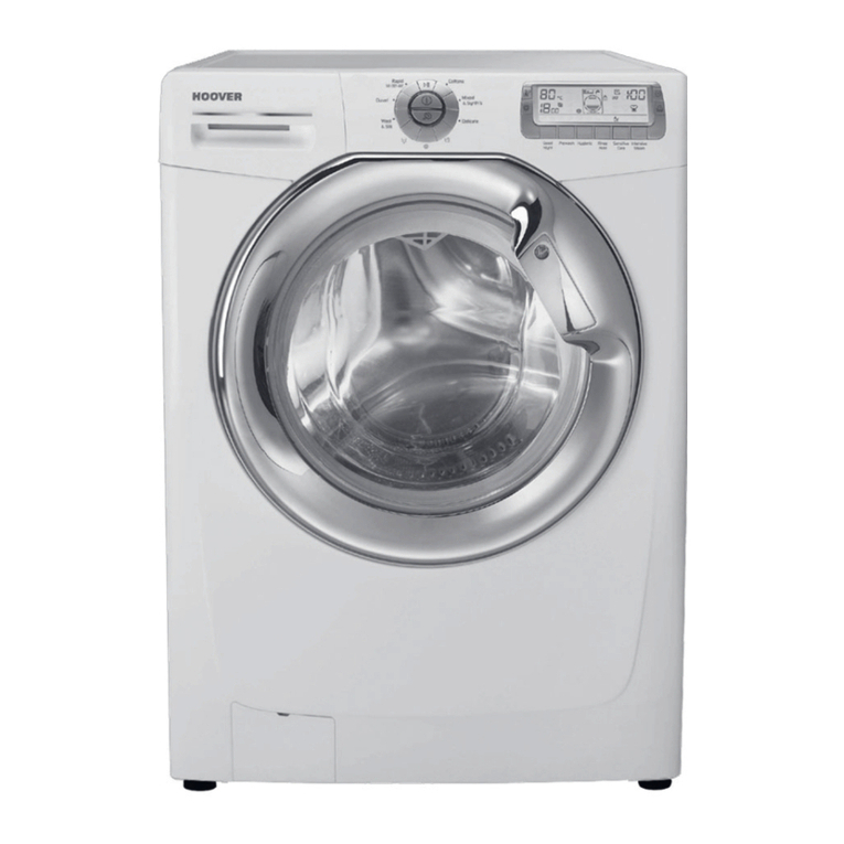 Hoover Washing machine User manual Hoover Washing machine User manual