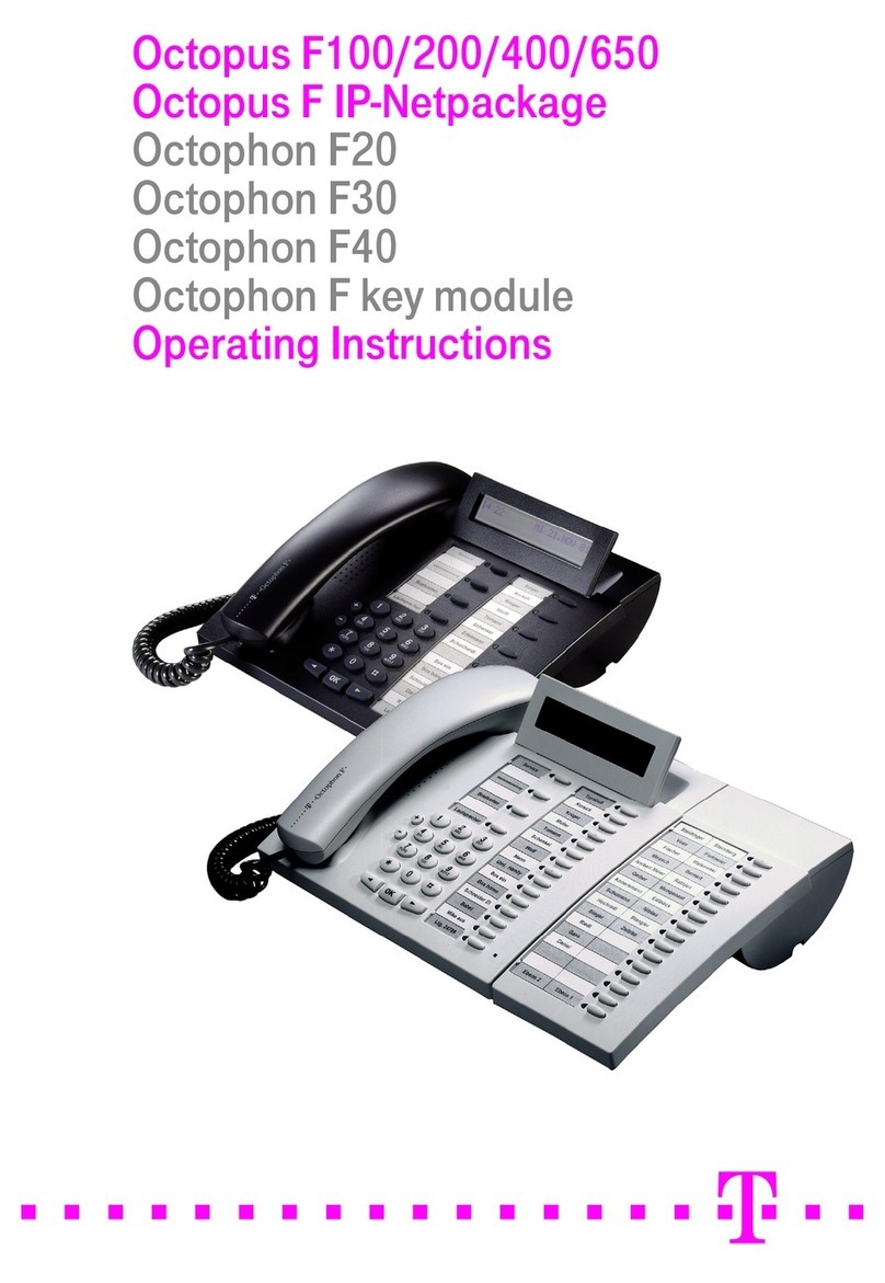 T-Mobile Octopus F100 User manual