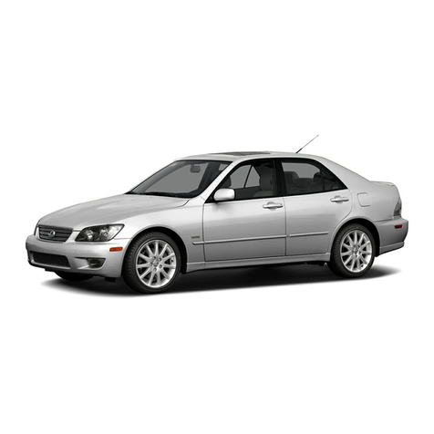Lexus 2005 IS300 user guide