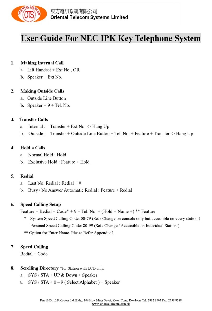 OTS NEC IPK user guide