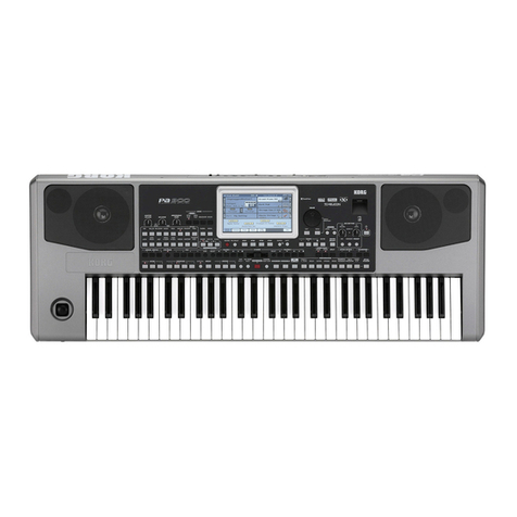 Korg PA 900 Musikant User manual