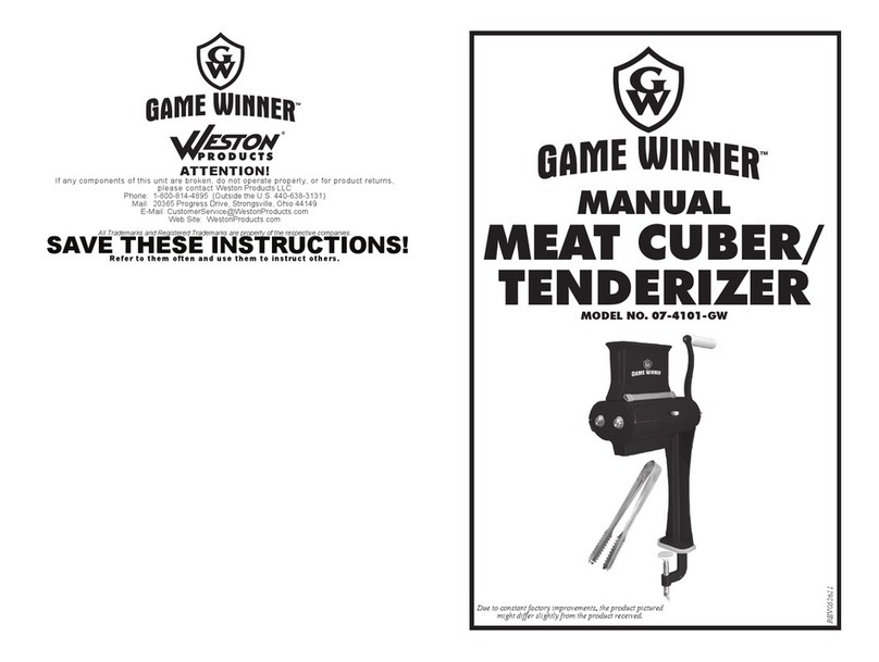 Game Winner 07-4101-GW Instructions for the use