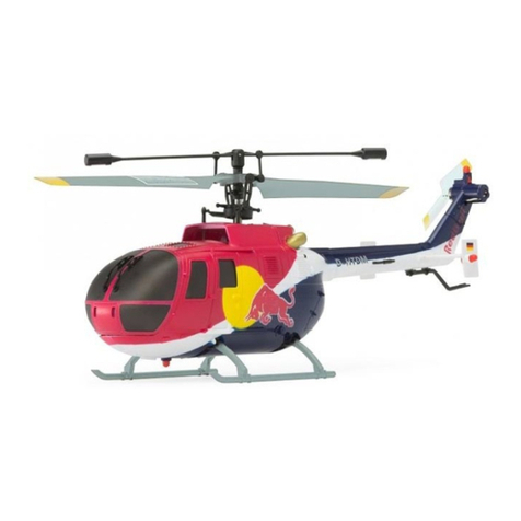 ROBBE BO 105 Red Bull SR FTR RTF 2.4 GHz User manual