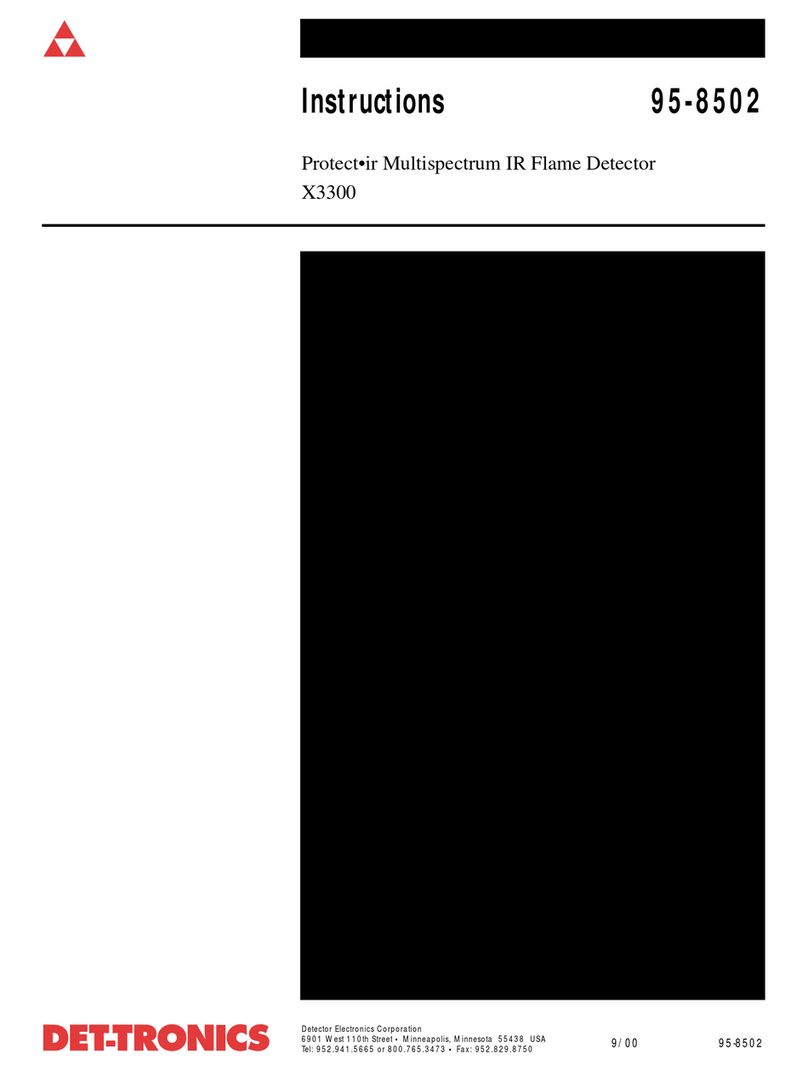 Det-Tronics X3300 instructions