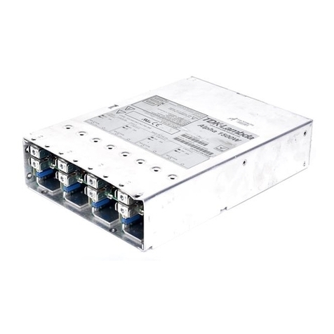 TDK-Lambda Alpha 1500 User manual