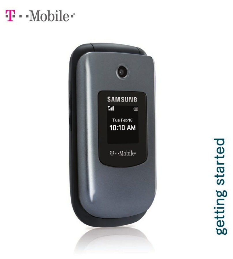 Samsung T-Mobile t139 User manual