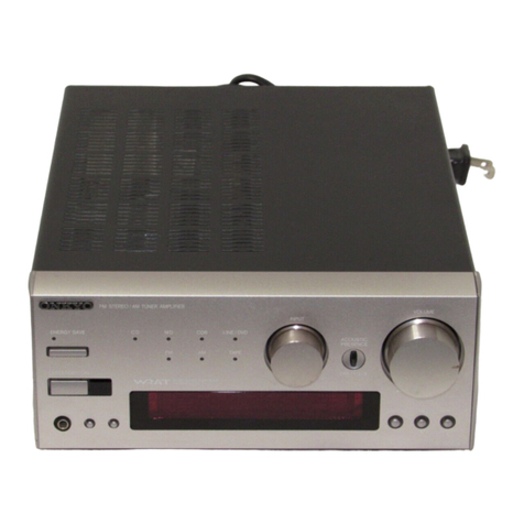 Onkyo R-805TX Service manual