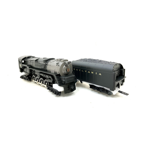 Rail King 6-8-6 Steam Turbine Engine operating instructions