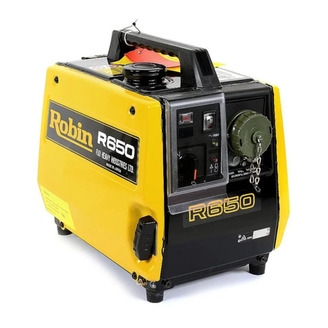 Robin R650 User manual Robin R650 User manual