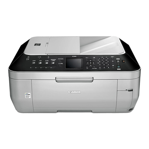 Canon PIXMA MX860 series User manual