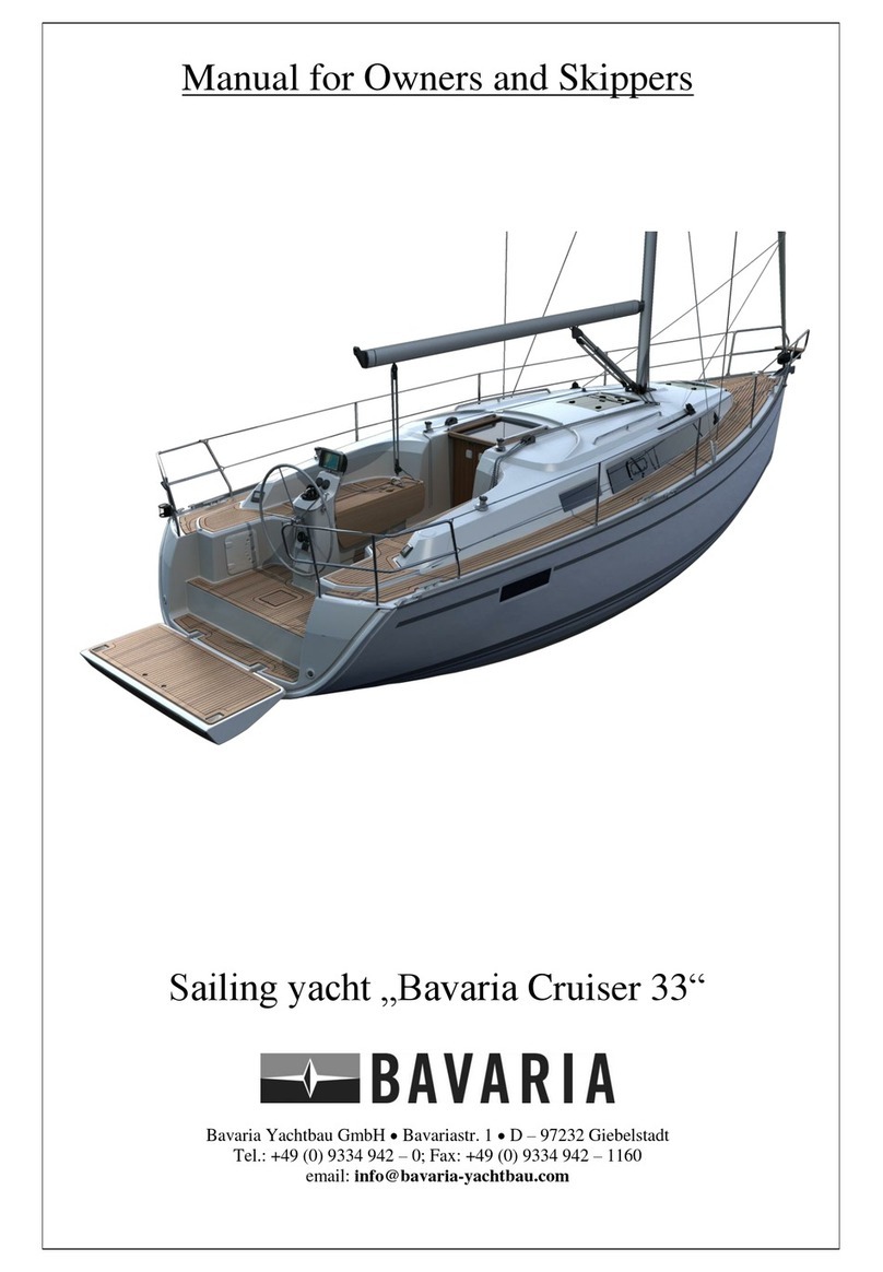 Bavaria Cruiser 33 owner's manual