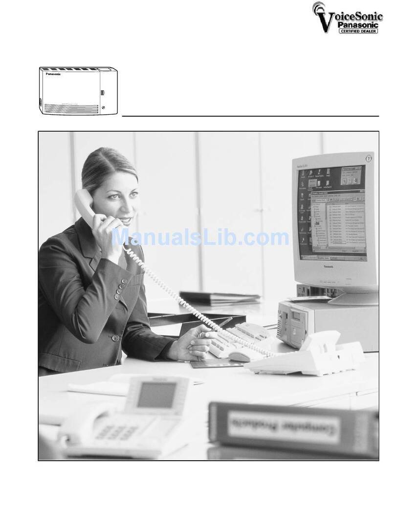 Panasonic KX-TVS90 User manual