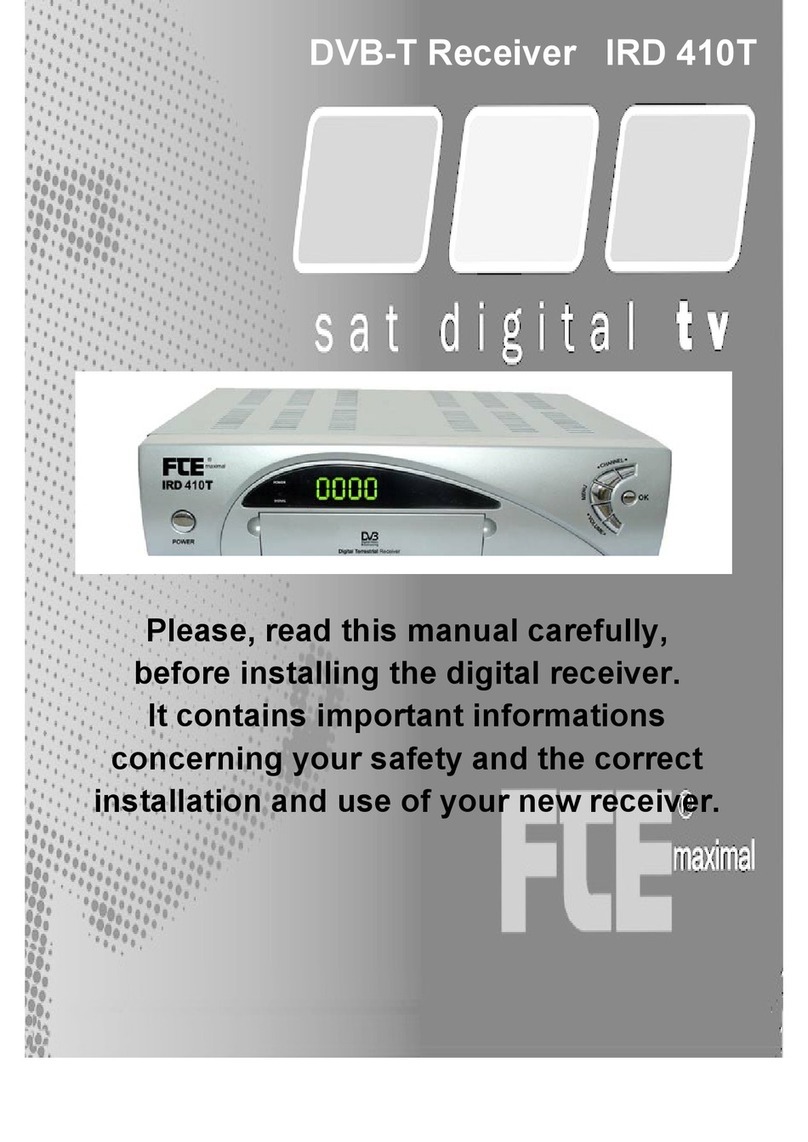 FTE IRD 410T User manual