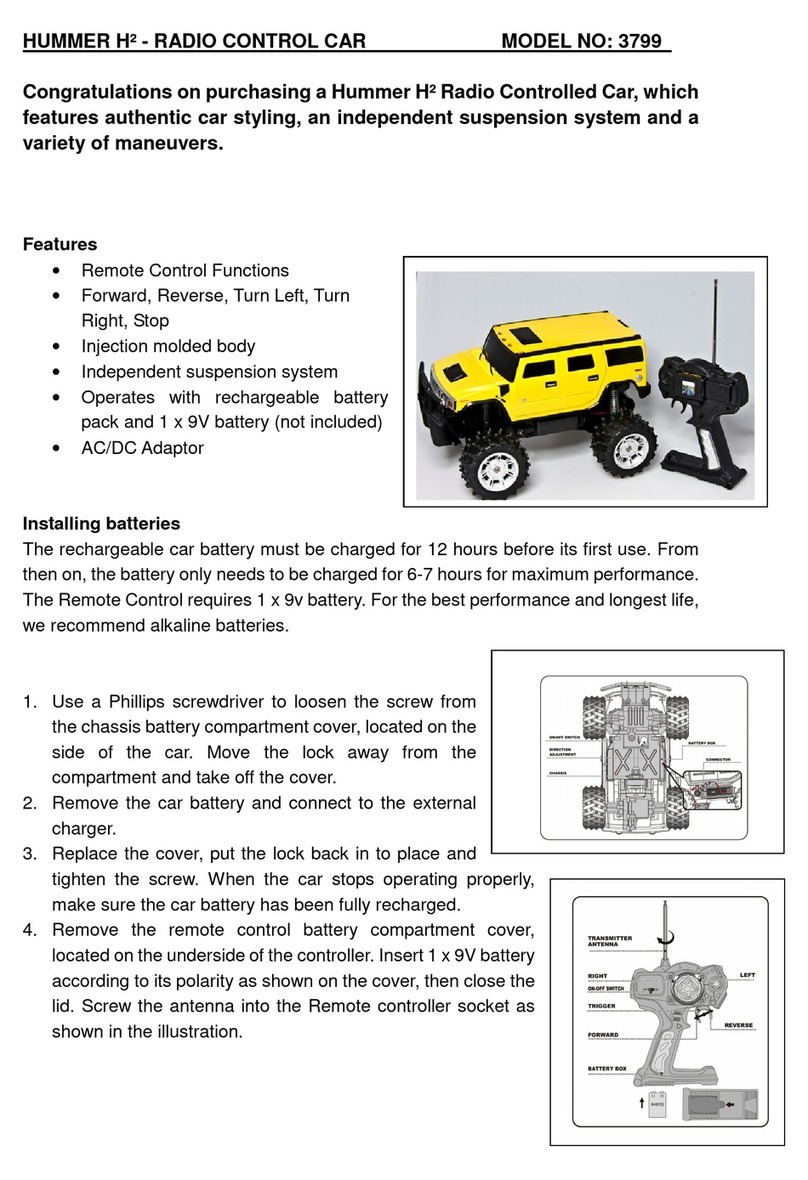 Zeon Tech Hummer H2 user manual