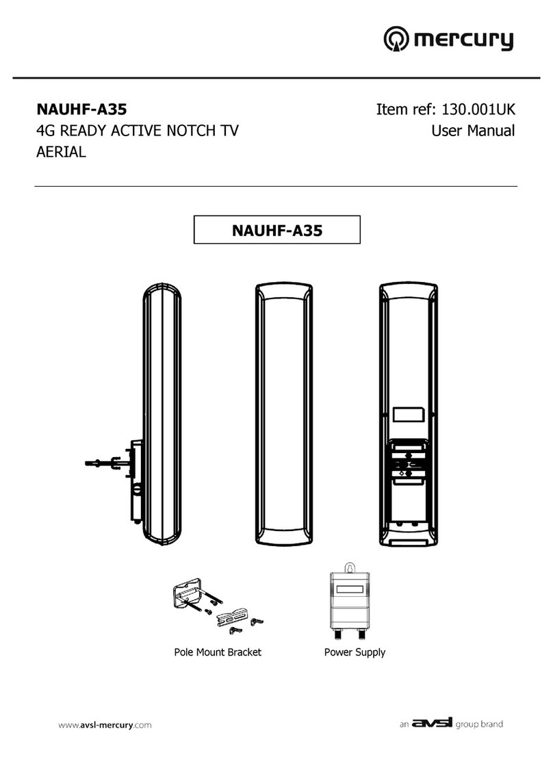 Mercury NAUHF-A35 user manual