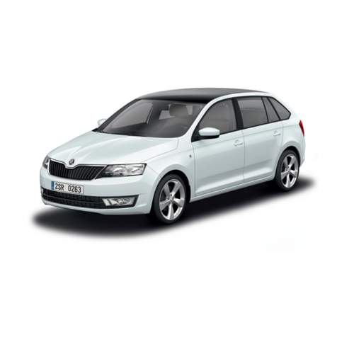 Skoda 2014 Rapid Spaceback User manual