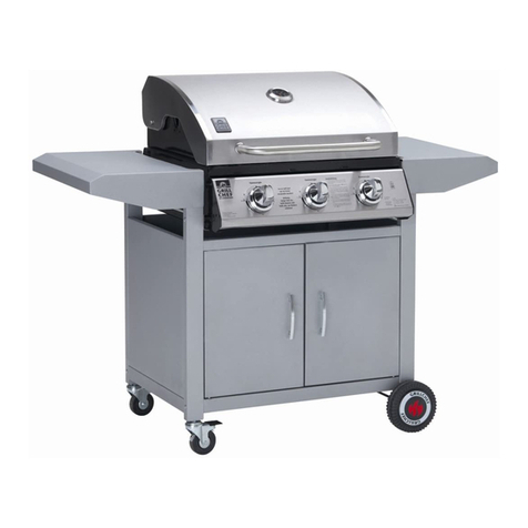 GrillChef 12739A Assembly and operating manual
