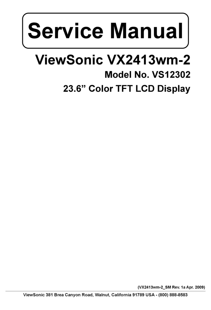 ViewSonic VX2413wm-2 User manual