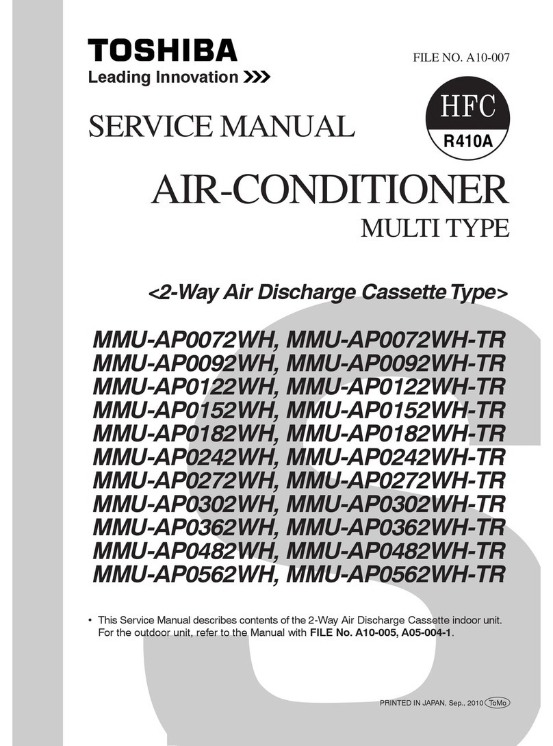 Toshiba MMU-AP0072WH User manual Toshiba MMU-AP0072WH User manual
