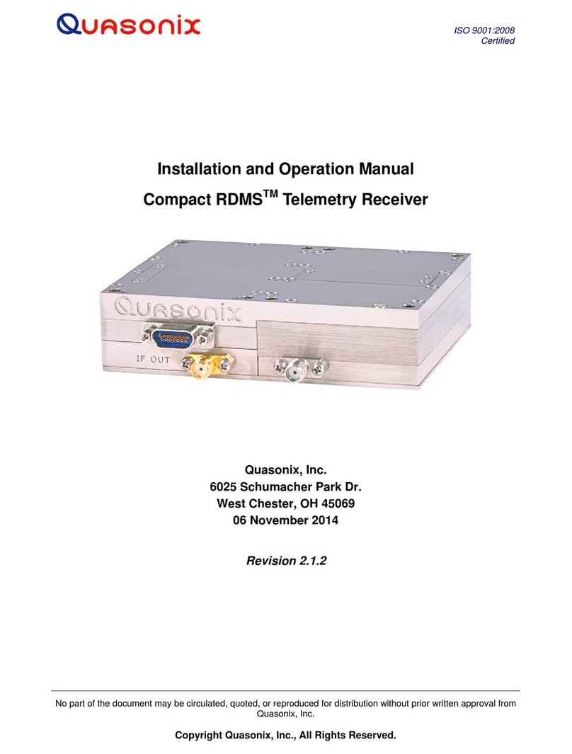Quasonix Compact RDMS User manual