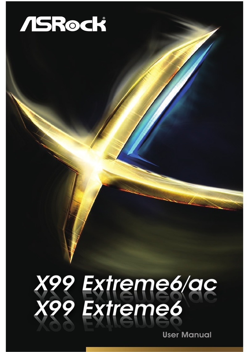 ASROCK X99 Extreme6 user manual