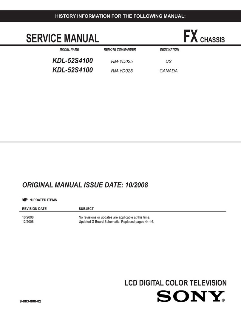 Sony Bravia KDL-52S4100 User manual
