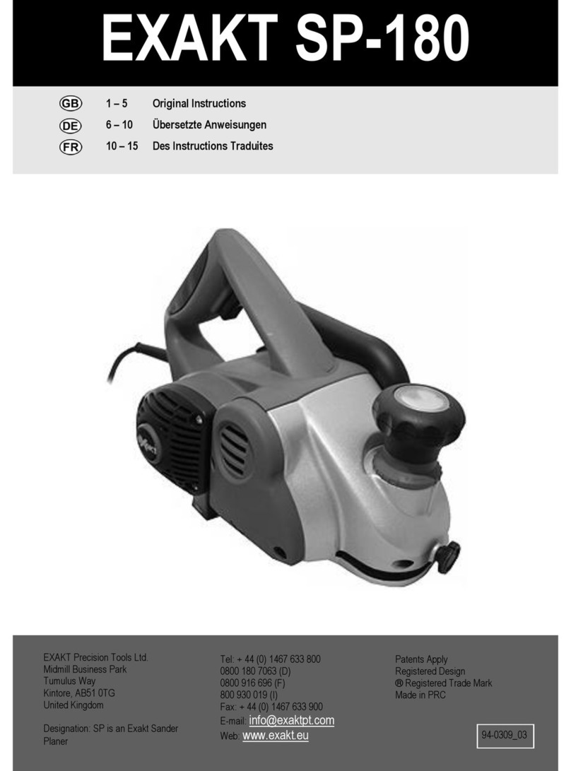 Exakt SP-180 Original instructions