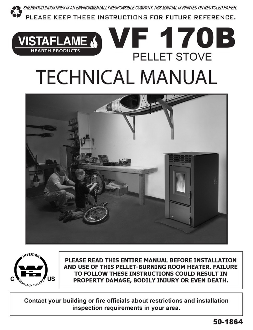 Vistaflame VF 170B Technical manual
