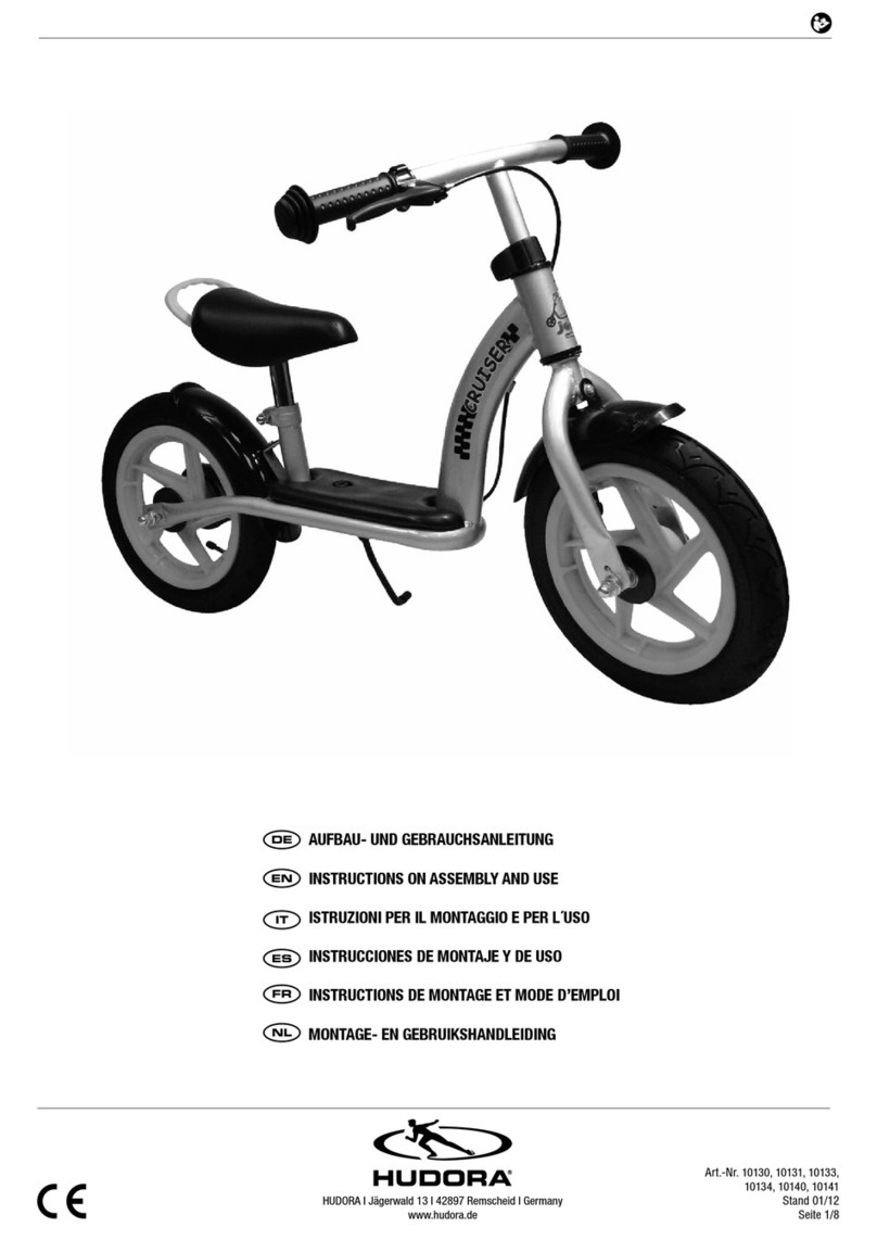 Hudora Cruiser Instructions for use