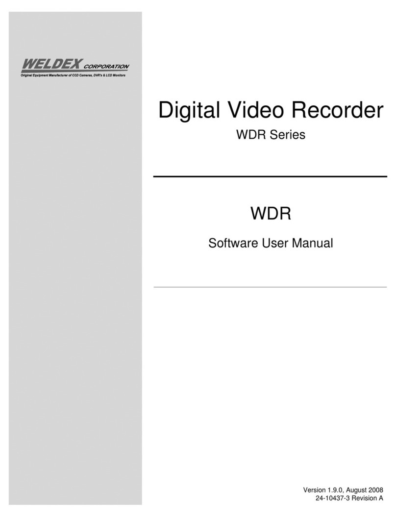 Weldex WDR Series user manual