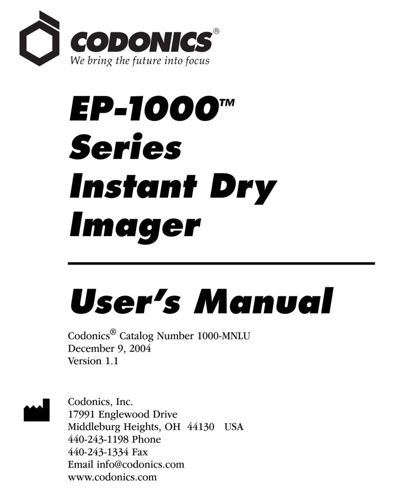 Codonics EP-1000 Series User manual
