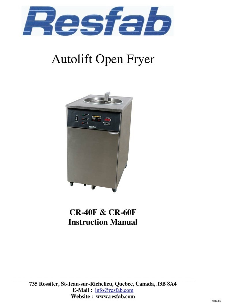 Resfab CR-40F instruction manual