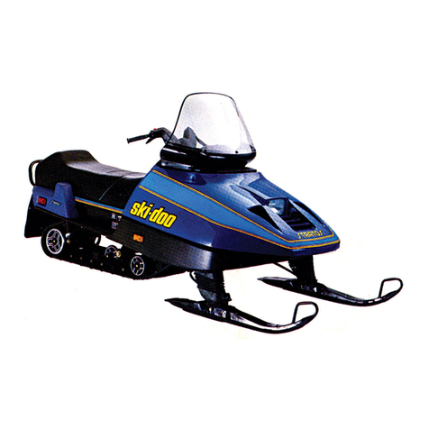 Ski-Doo Escapade 1987 User manual
