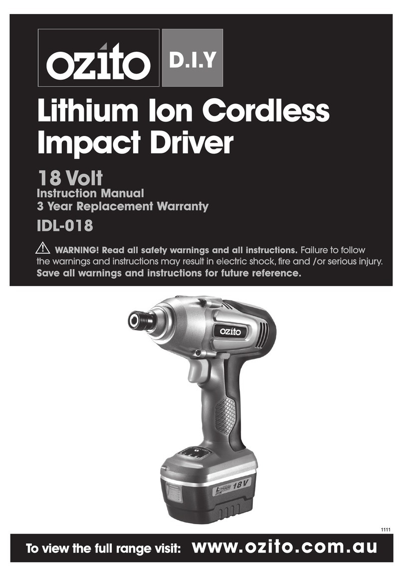 Ozito IDL-018 User manual