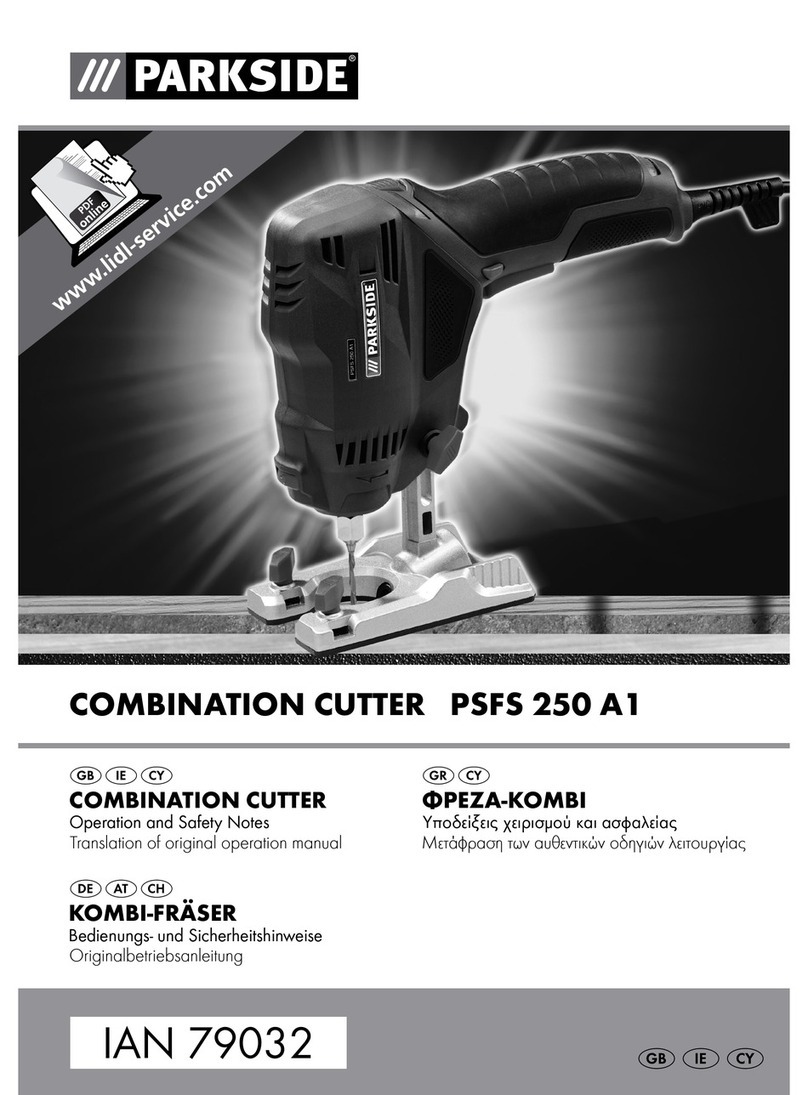Parkside PSFS 250 A1 User manual