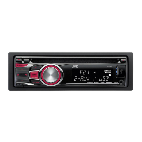 JVC KD-R420J User manual