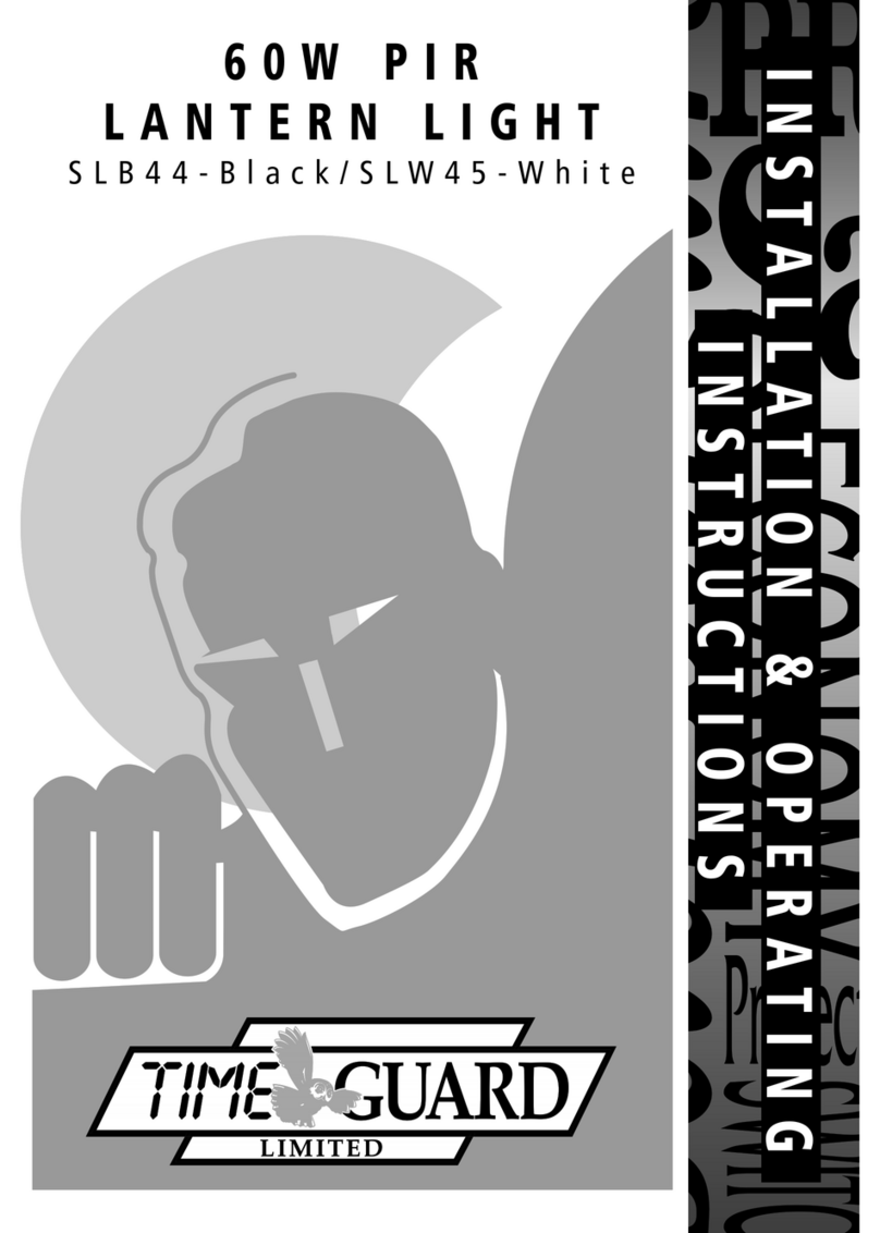 Time Gaurd SLB44 Installation & operating instructions Time Gaurd SLB44 Installation & operating instructions